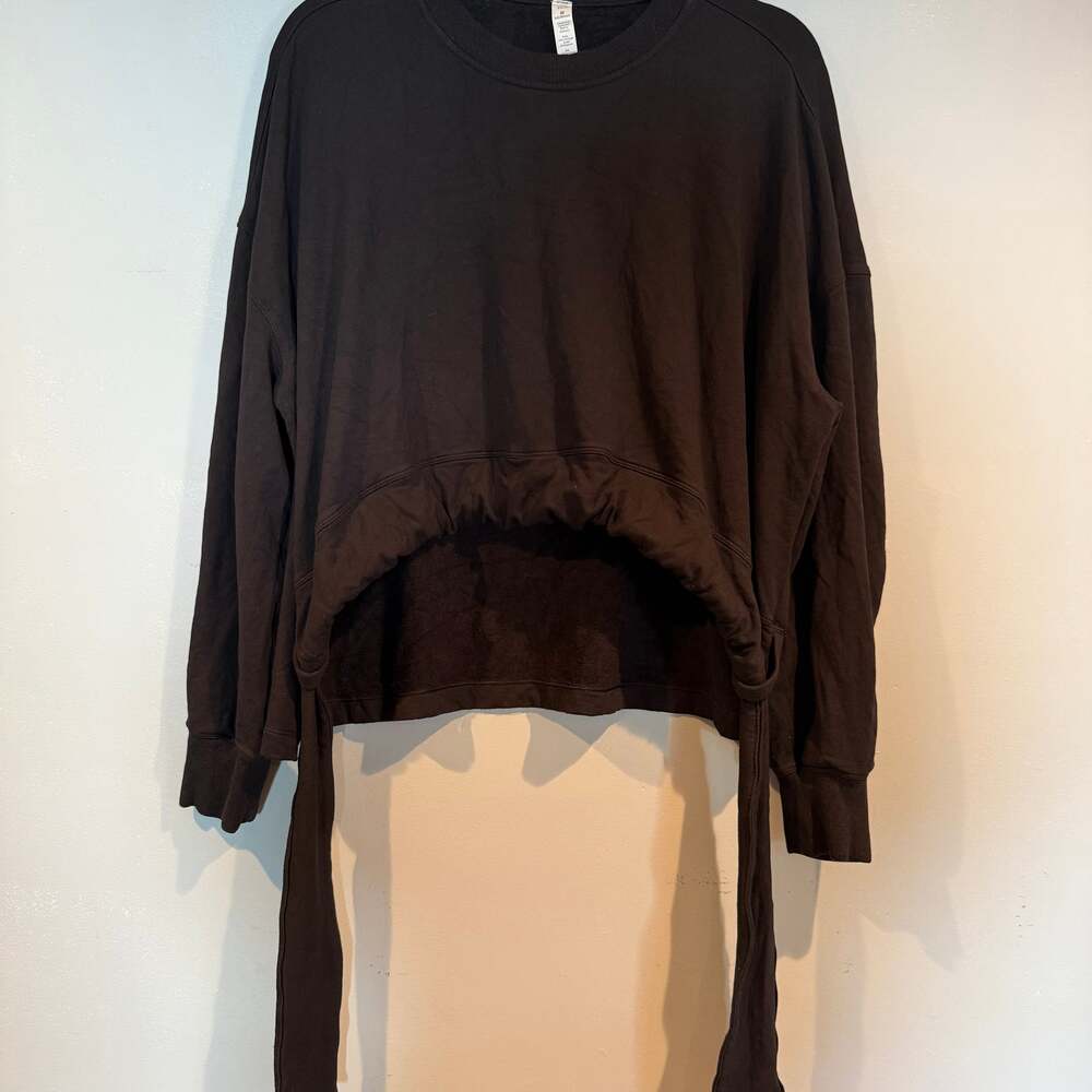 Lululemon Cinched Waist Tie Sweatshirt XS/S